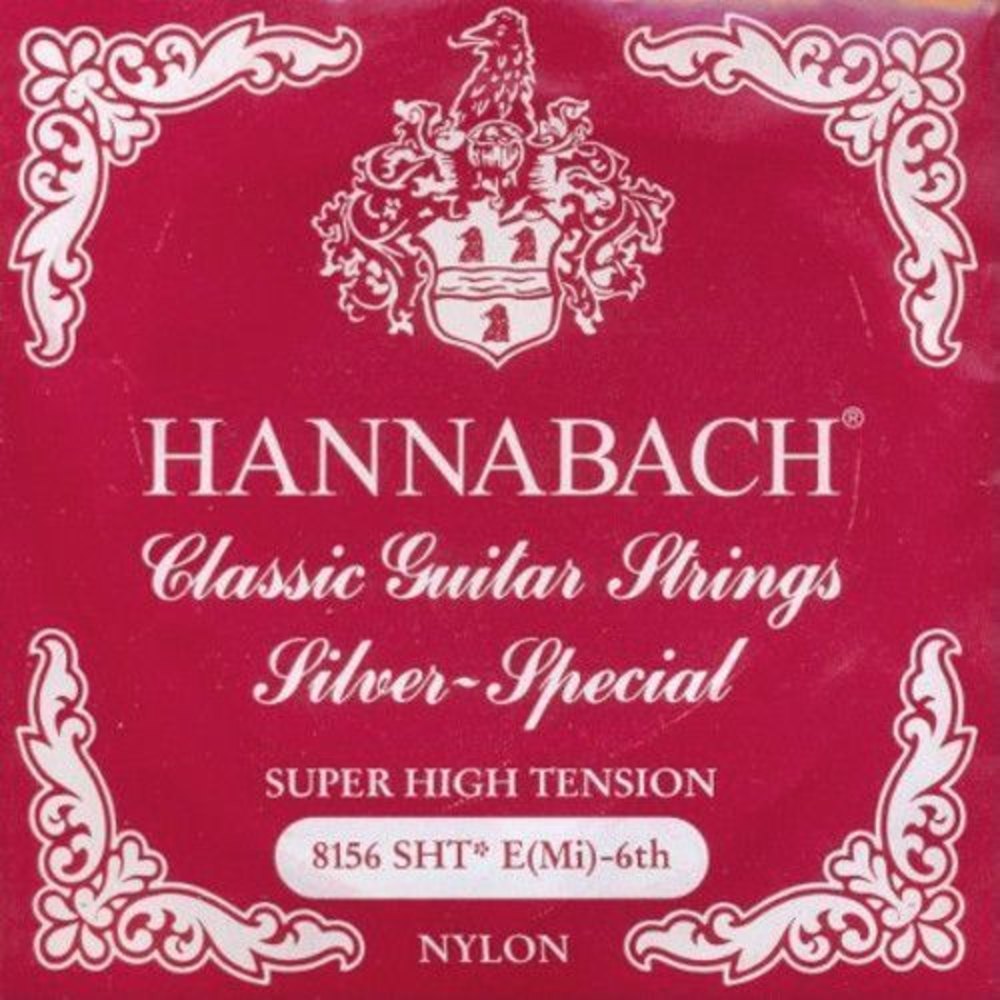 Hannabach Serie 815 Super High Tension Silver Special E6w Klassisen Kitaran Kieli