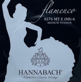 Hannabach Serie 827 Flamenco Klassisen kitaran kieli E6w Medium Tension