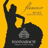 Hannabach Serie 827 Flamenco Klassisen Kitaran Kieli E6w - Super Low Tension