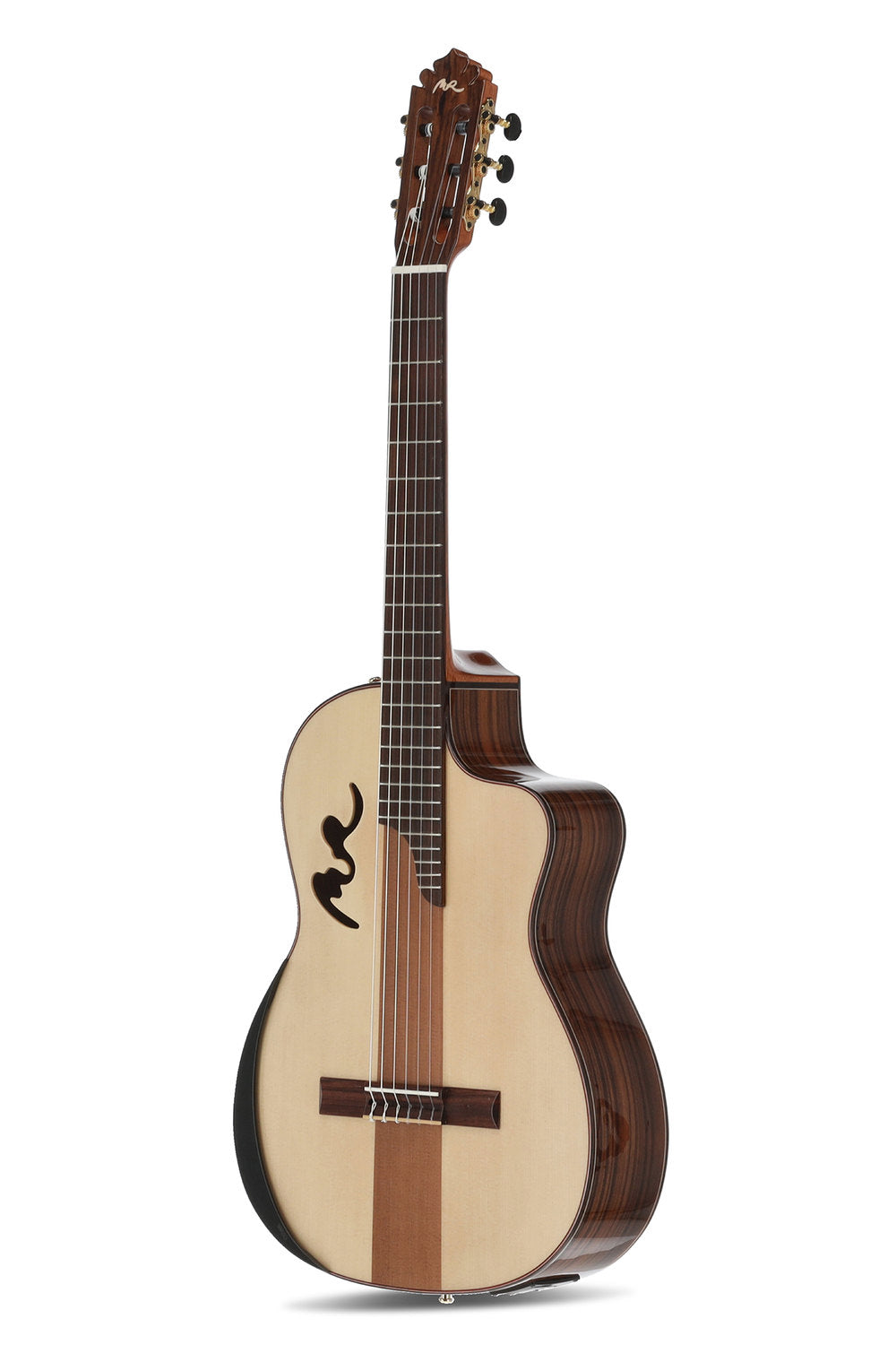 Manuel Rodriguez Café Cortado Cutaway Santos Rosewood -elektroakustinen kitara