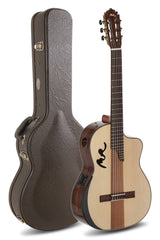 Manuel Rodriguez Café Cortado Cutaway Santos Rosewood -elektroakustinen kitara