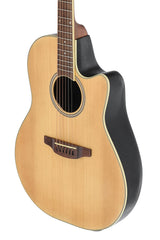 Applause Elektro-akustinen kitara AB24II CS Mid Cutaway, natural satin