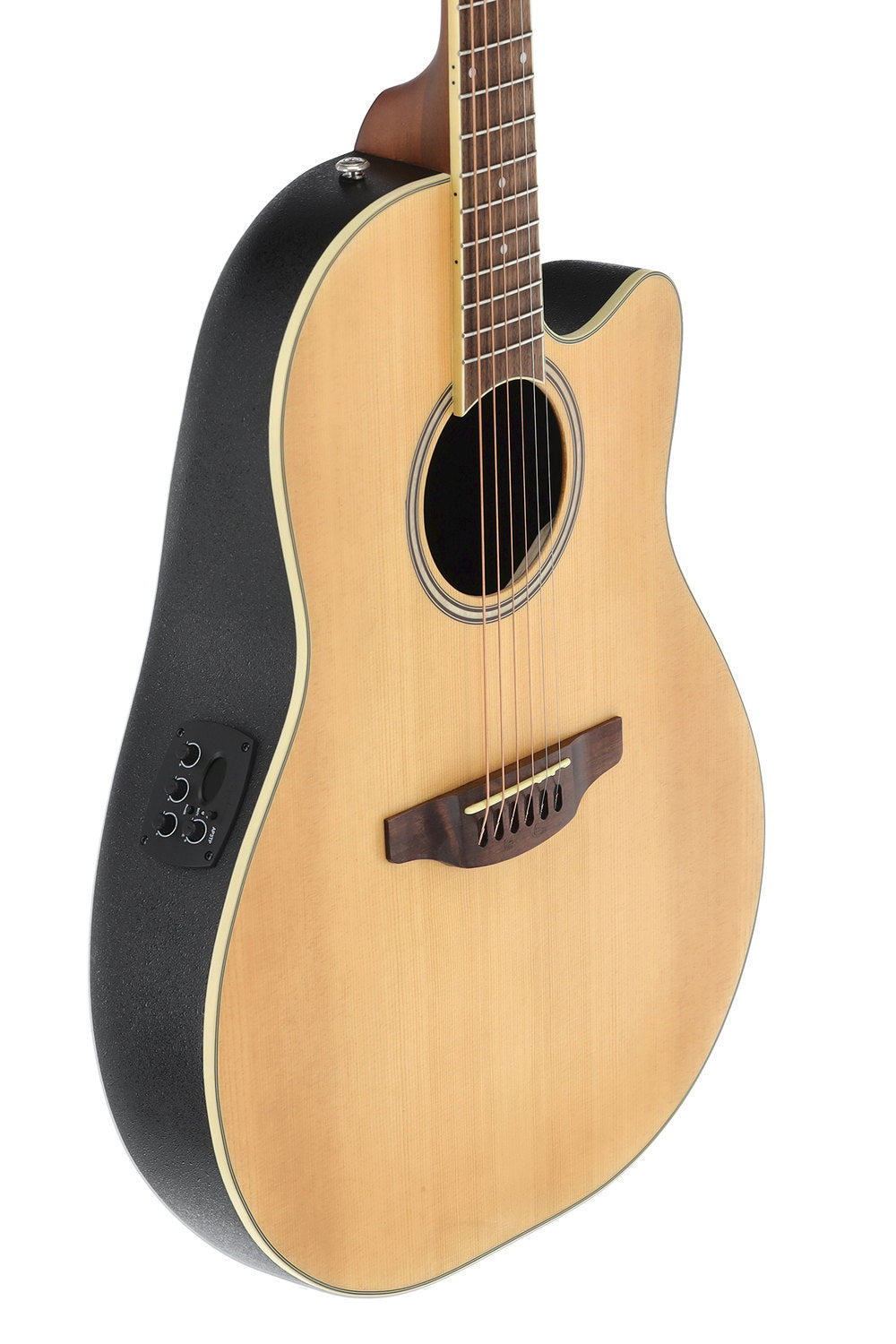 Applause Elektro-akustinen kitara AB24II CS Mid Cutaway, natural satin