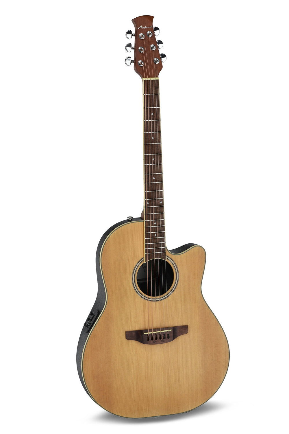 Applause Elektro-akustinen kitara AB24II CS Mid Cutaway, natural satin