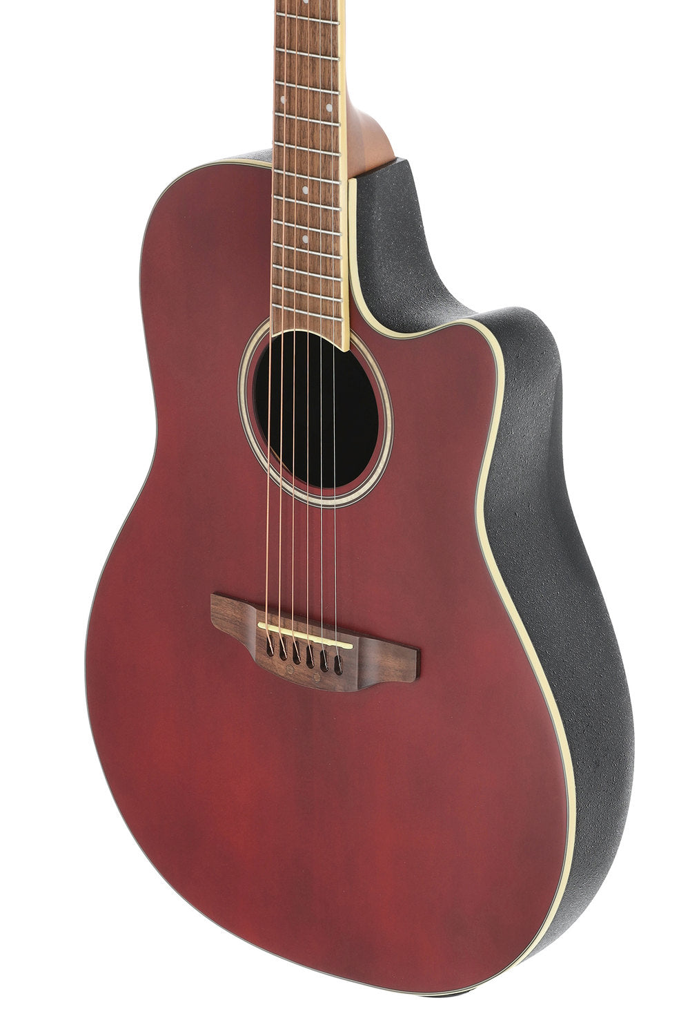Applause Elektro-akustinen kitara AB24II CS Mid Cutaway, ruby red satin