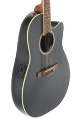 Applause Elektro-akustinen kitara AB24II CS Mid Cutaway, black satin