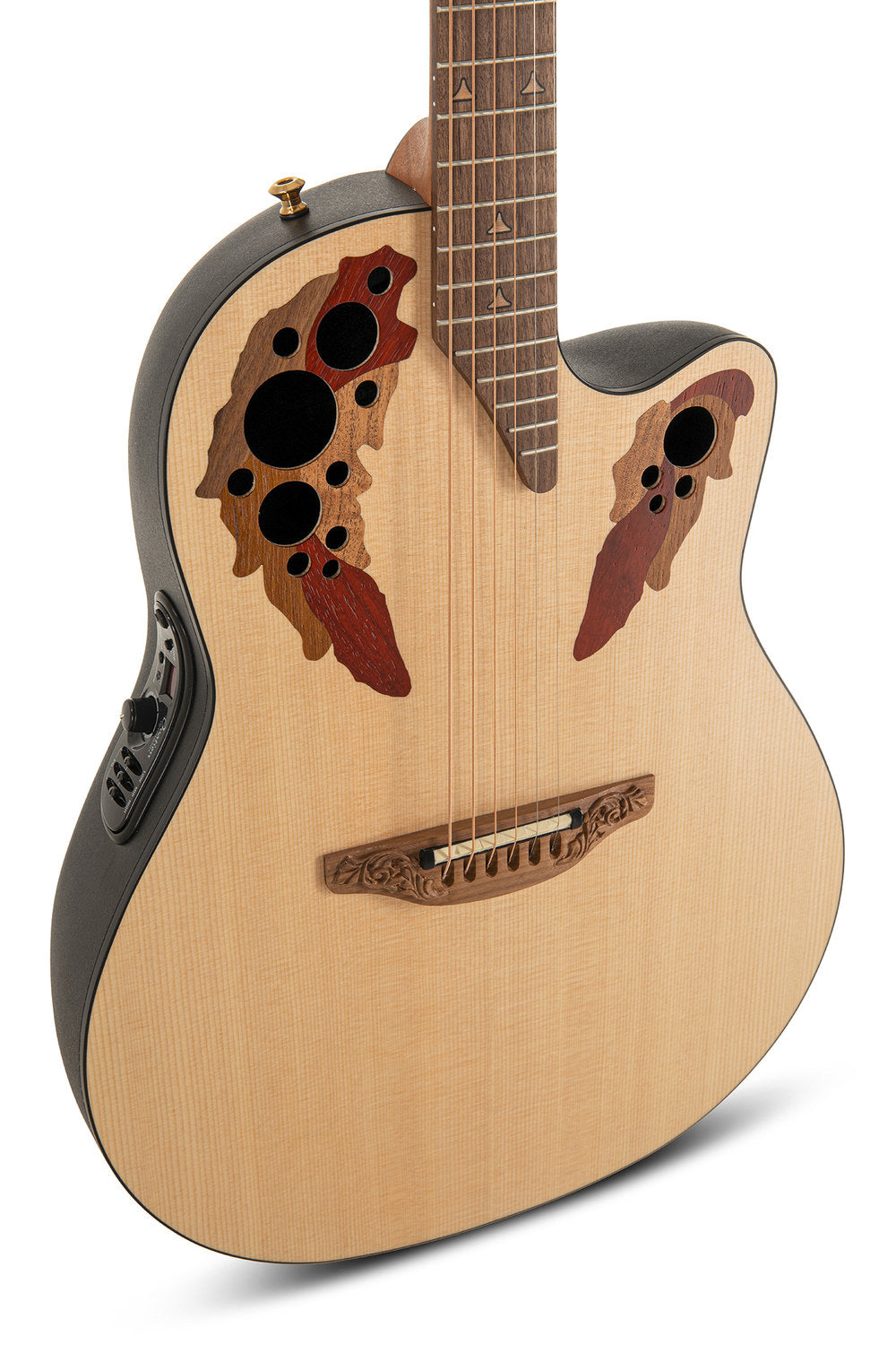 Elektro-akustinen kitara Pro Series Elite USA Natural Satin