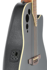 Applause Elektro-akustinen kitara AE44II Mid Cutaway, black satin