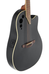 Applause Elektro-akustinen kitara AE44II Mid Cutaway, black satin