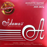 Akustisen kitaran kielet Adamas Historic Reissue Phosphor Bronze Extra Light .010-.047