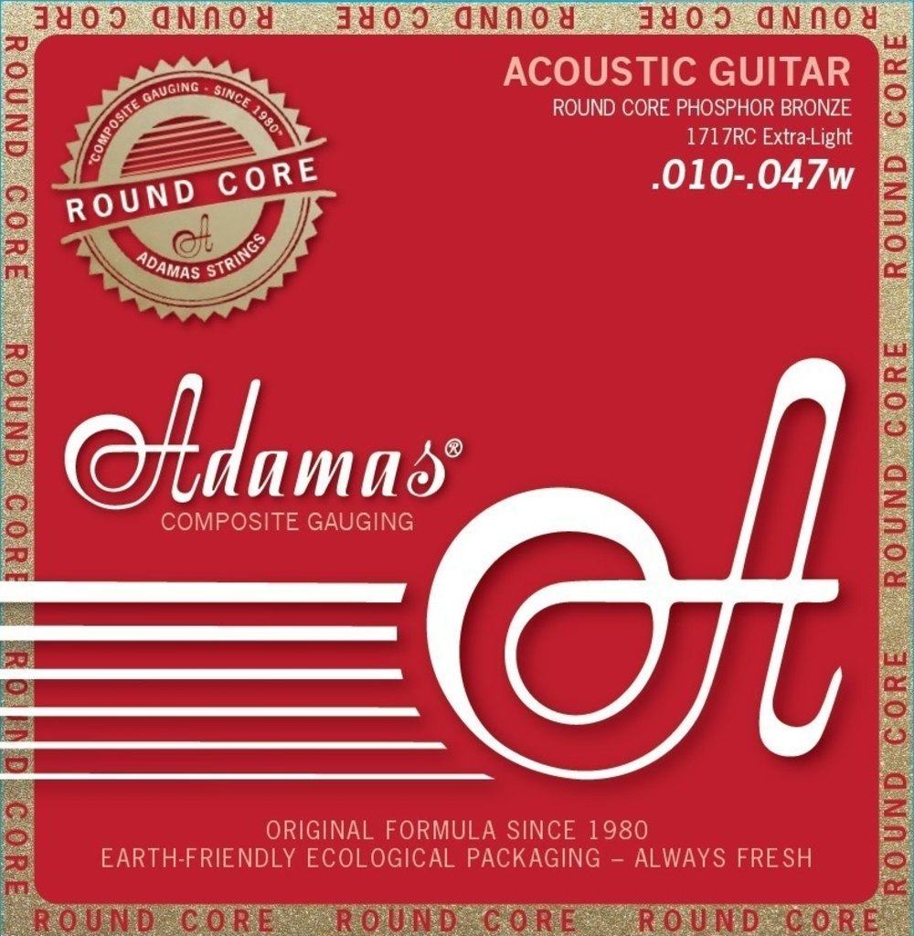 Akustisen kitaran kielet Historic Reissue Phosphor Bronze Round Core Extra Light .010-.047