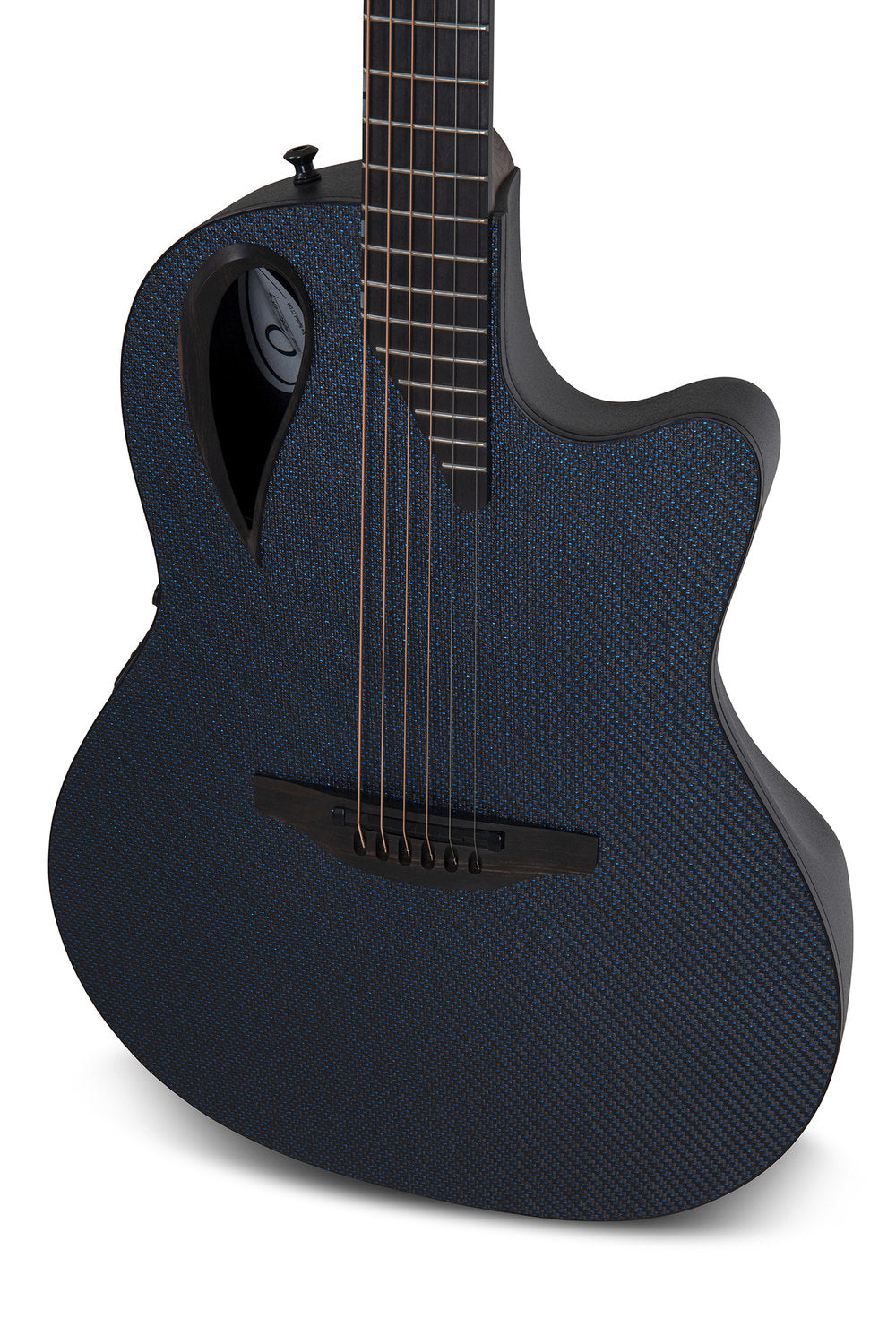 Elektro-akustinen kitara Adamas MD80-NWT Mid-Depth Contour Cutaway NWT Blue Reflection