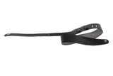 GEWA Premium Plain 70 Kitarahihna Hihnalukoilla Black Grained