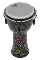 Djembé Liberty Series Mekaaninen Viritys 8" Crazy Neon