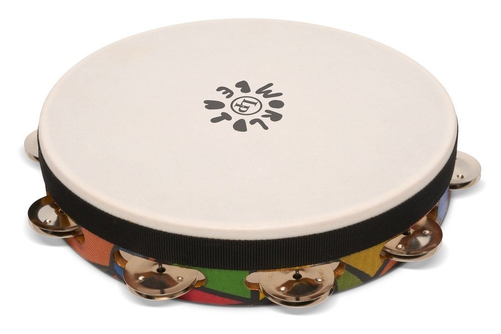 LP World Beat Single Row Tambourine with Head LP7023