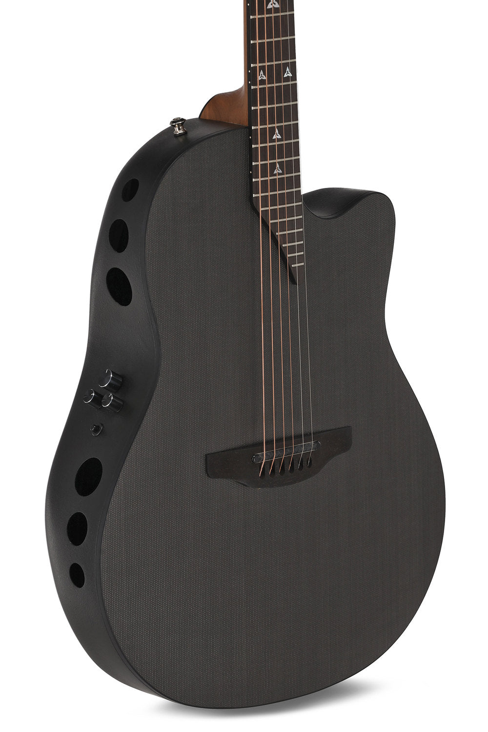 Elektro-akustinen kitara 156SP-5-G Evolution Series Deep Cutaway Natural Carbon Black