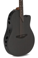 Elektro-akustinen kitara 156SP-5-G Evolution Series Deep Cutaway Natural Carbon Black