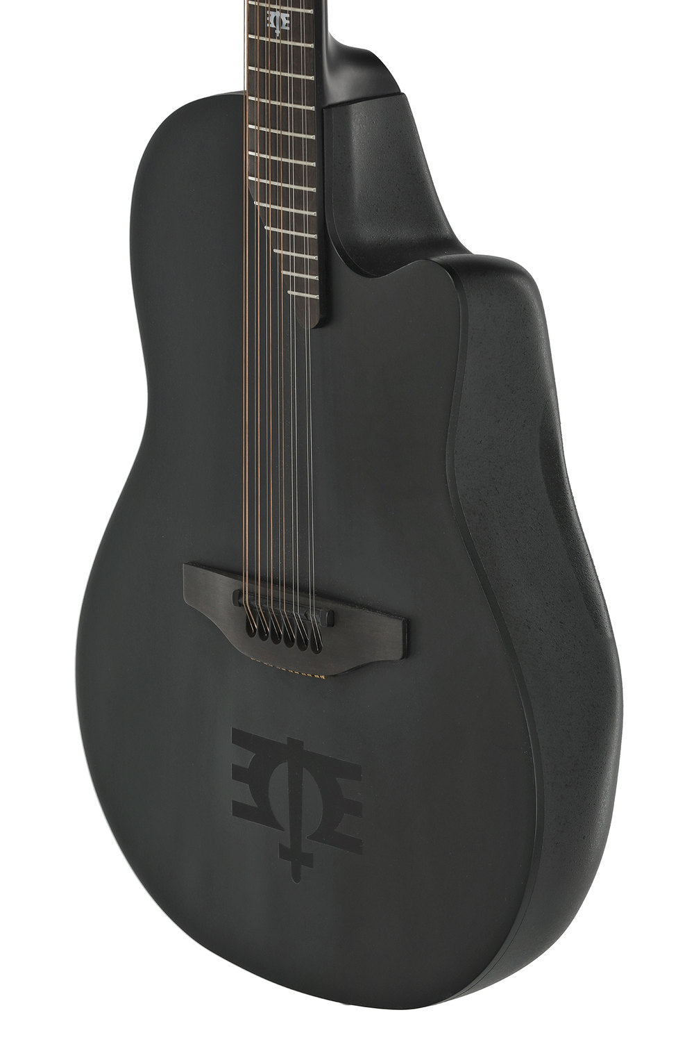 Elektro-akustinen kitara 1598-MEIII Melissa Etheridge Signature Mid Cutaway 12-string Black Satin
