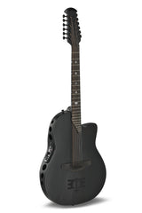 Elektro-akustinen kitara 1598-MEIII Melissa Etheridge Signature Mid Cutaway 12-string Black Satin