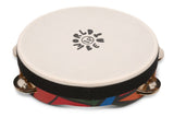 Latin Percussion LP7022 World Beat Single Row Tambourine with Head