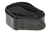 Kitarahihna Steel Grey 60mm Leveä Kangashihna
