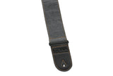 Kitarahihna Steel Grey 60mm Leveä Kangashihna