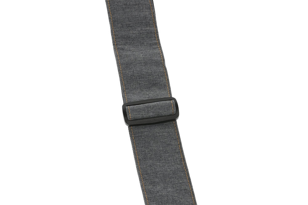 Kitarahihna Steel Grey 60mm Leveä Kangashihna