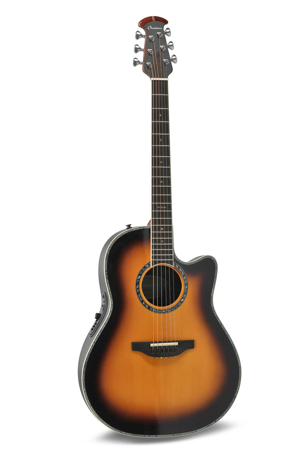 Elektro-akustinen kitara Pro Series Custom Balladeer Deep Contour Vintage Burst