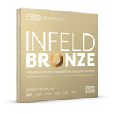 Akustisen kitaran kielet Infeld Bronze A Teräs, tinattu .016