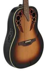 Elektro-akustinen kitara Pro Series Elite Deep Bowl Non-Cutaway 12-string Sunburst