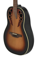 Elektro-akustinen kitara Pro Series Elite Deep Bowl Non-Cutaway 12-string Sunburst