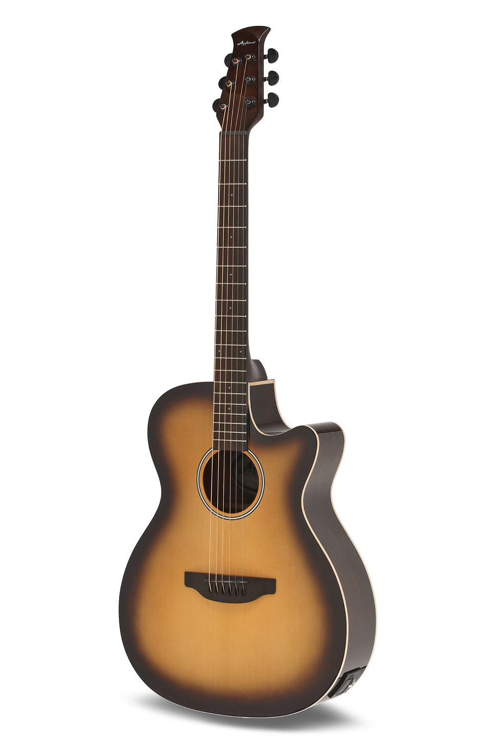Elektro-akustinen kitara Jump OM Electro Cut Gloss Tobacco Burst