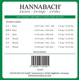 Hannabach Serie 800 Low Tension Klassisen kitaran kielet
