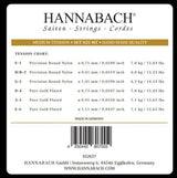 Hannabach Serie 825 Medium Tension - Klassisen kitaran kielet