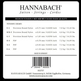 Hannabach Serie 850 Medium Tension PSP A5w Klassisen Kitaran Kieli