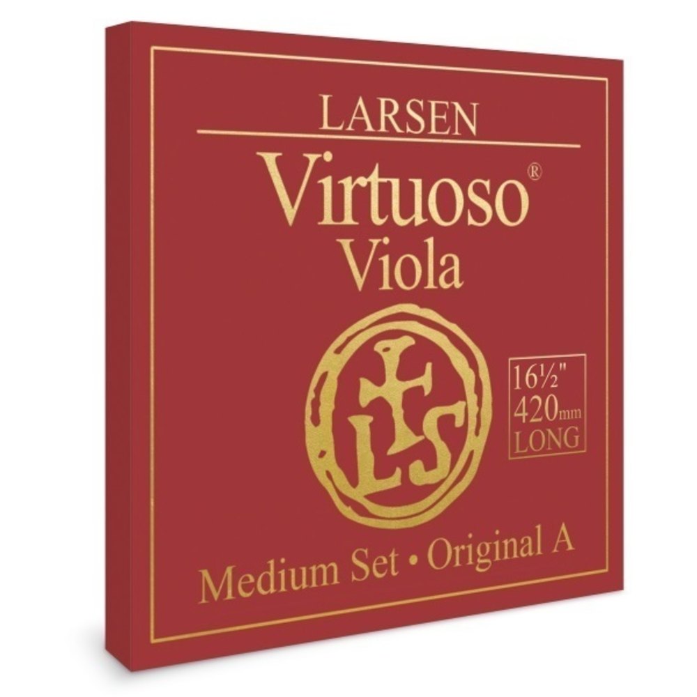 Larsen Strings Virtuoso Alttoviulun kielisarja, Extra-pitkä 420mm Ball End