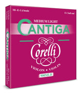 Corelli Cantiga Viulun kielisarja Medium-Light