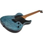 Spira Guitars T450 Trans Blue Flame