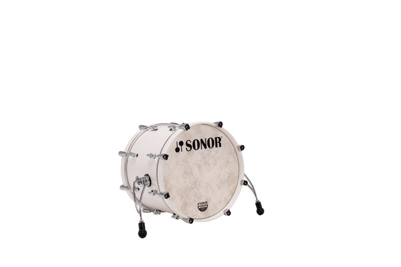 Sonor Momentum 18x14.25 bassorumpu, pyökki, Satin Pure White