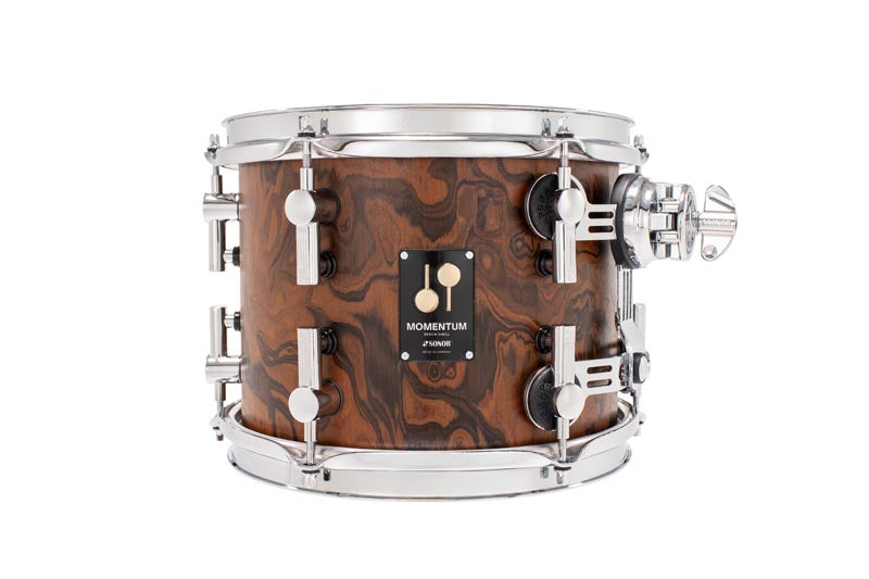 Sonor Momentum 10x7.75 tomirumpu, pyökki, California Burl
