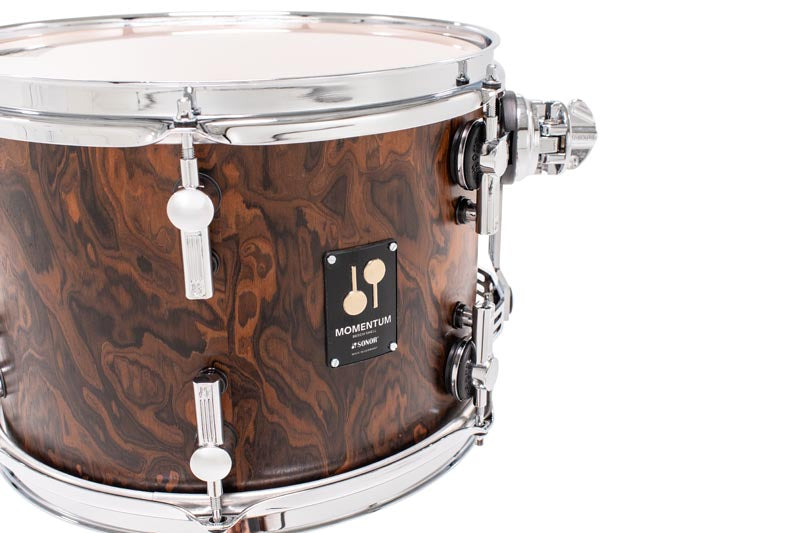 Sonor Momentum 12x8.5 tomirumpu, pyökki, California Burl