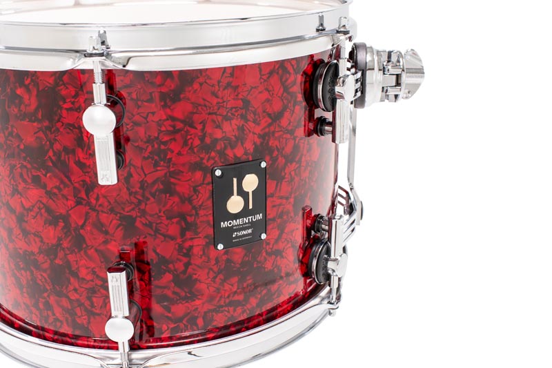 Sonor Momentum 13x9.25 tomirumpu, pyökki, Red Pearl