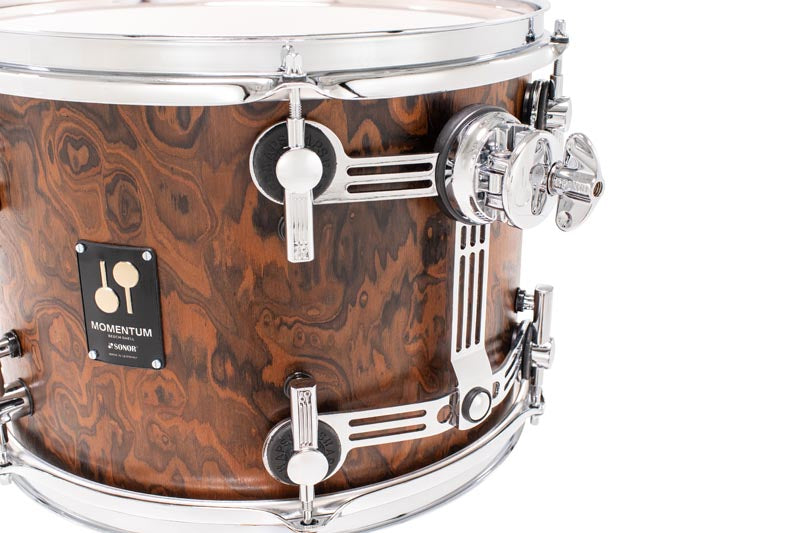 Sonor Momentum 13x9.25 tomirumpu, pyökki, California Burl