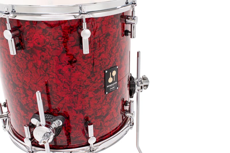 Sonor Momentum 14x13.75 lattiatomi, pyökki, Red Pearl