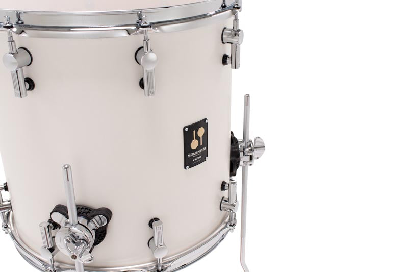Sonor Momentum 14x13.75 lattiatomi, pyökki, Satin Pure White