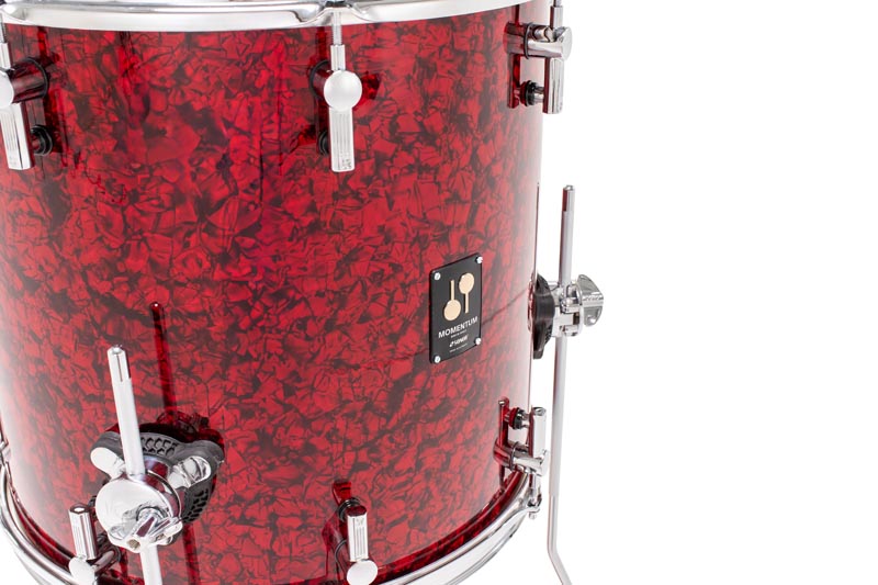 Sonor Momentum 16x15.25 lattiatomi, koivu, Red Pearl
