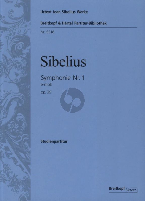 SIBELIUS SYMPHONY 1 OP39 STUDY SCORE