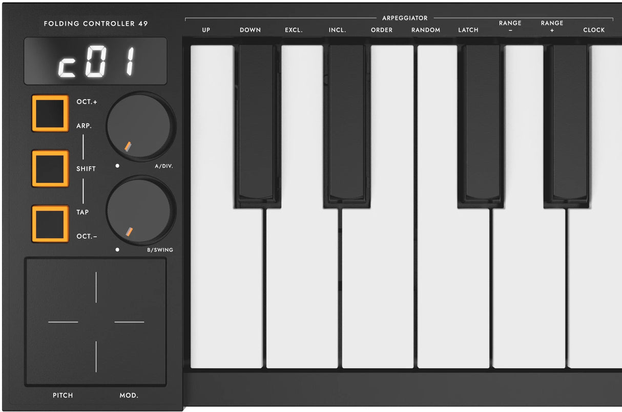 Carry-on by Blackstar FC49 - Folding Midi Controller