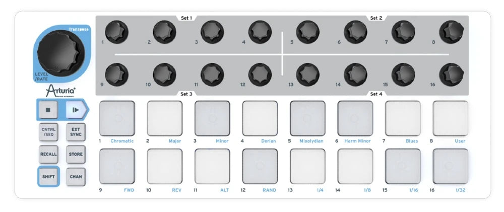BeatStep USB MIDI Controller Sequencer