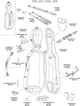 Sellon kotelo Idea Original Carbon 2.9 Pohjatassu (396670)